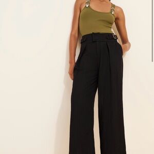 High Rise Wide-Leg Pants